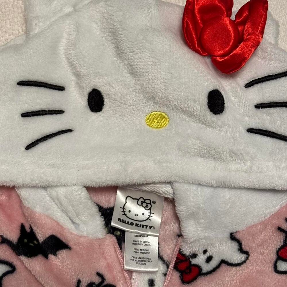 Hello Kitty Halloween Zip Onesie Medium